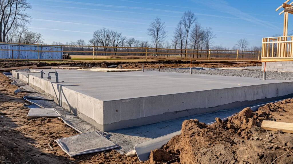 concrete slab foundation