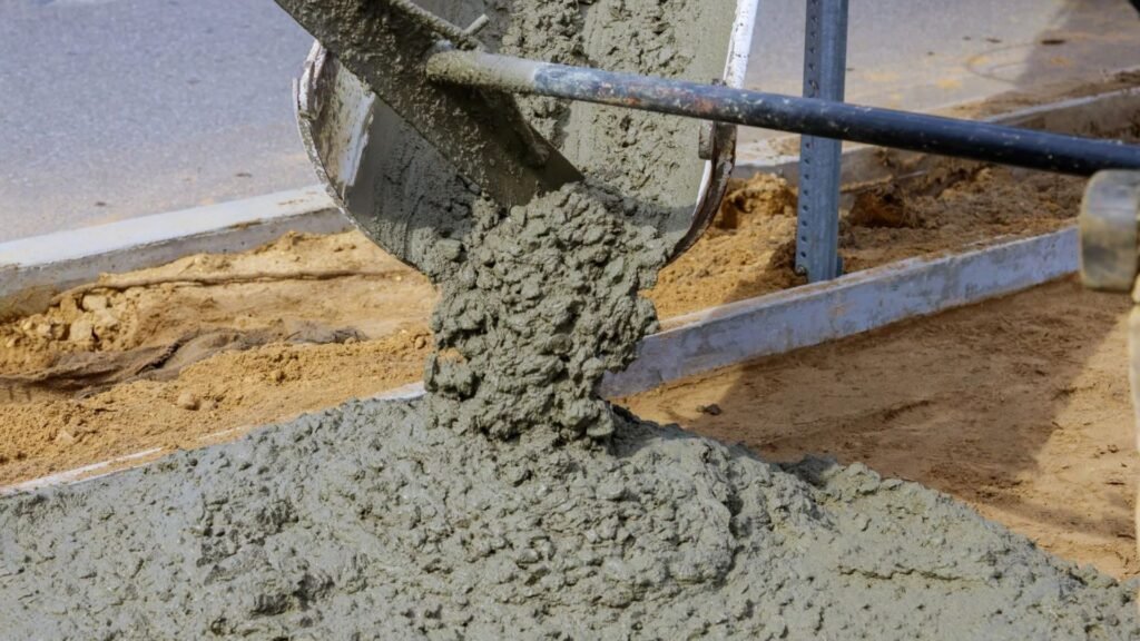 Is it OK to pour concrete on dirt?